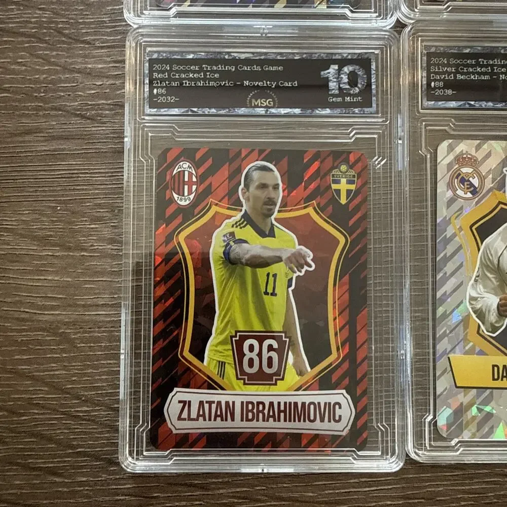 Soccer Graded 10 - Zlatan Ibrahimovic, David Beckham, Kylian Mbappe & Neymar Jr